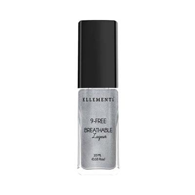 Ellement Co. Vegan Nail Lacquer - Silver, 10ml - Nail Polish