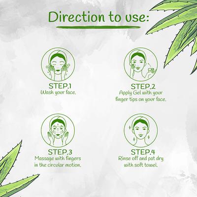 Nutriment Aloevera Gel All Skin Type 250 gm - Face Gels