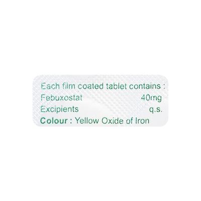 GOXOI 40 Tablet 15's - Gout