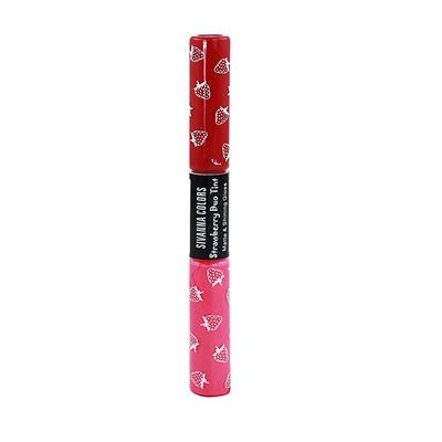 Sivanna Colors 2 in 1 Matte & Shining Lip Gloss - DK035 03 20 gm - Lip Glosses