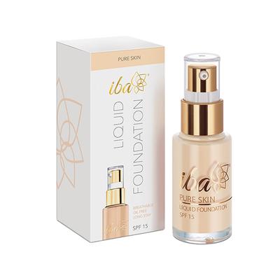 Iba Pure Skin Liquid Foundation SPF 15 04 Snow White 30ml - Foundation