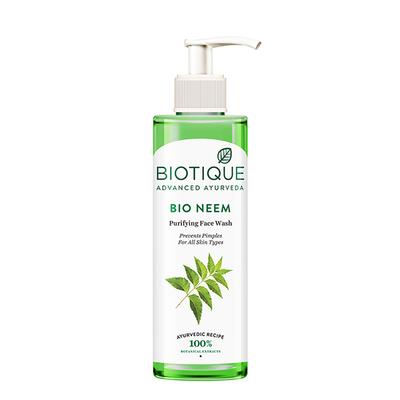 Biotique Bio Neem Purifying Face Wash 200 ml - Face Wash & Cleansers