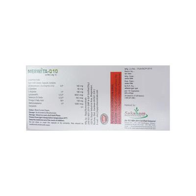 NERWITA Q10 Softgel Capsule 10's - Supplements-Vam
