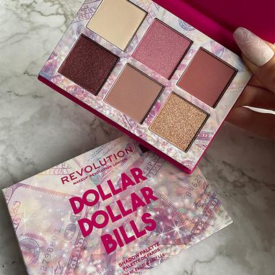 Makeup Revolution Power Eyeshadow Palette Dollar Dollar Bills 6.6 gm - Eye Shadow Palettes