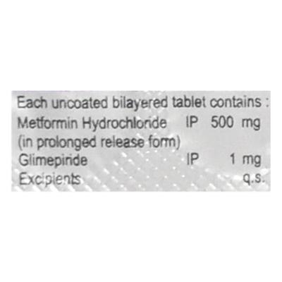 Metffil G1 Tablet 10'S - Diabetes-Ant