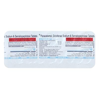 Lyser DP Tablet 10'S - Pain relief-Nsa