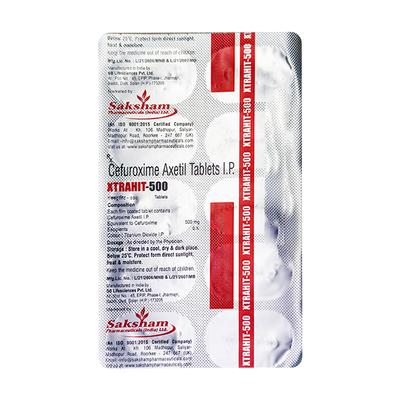 XTRAHIT 500 Tablet 10's - Bacterial Infections-Cep