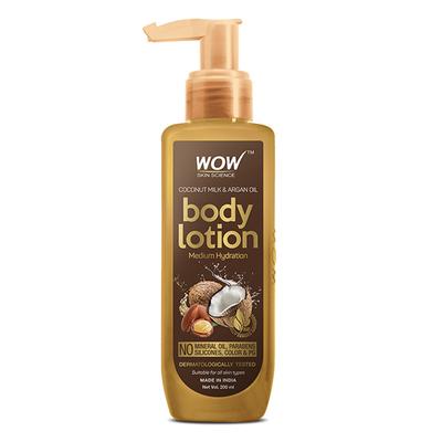 WOW Skin Science Coconut Milk and Argan Oil Body Lotion 200 ml - Lotions & Creams