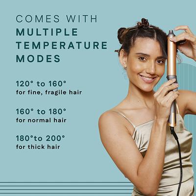 Winston Hair Curler Tong with Adjustable Heat Setting with Ceramic Coating Plate 500 gm - Multi-Stylers