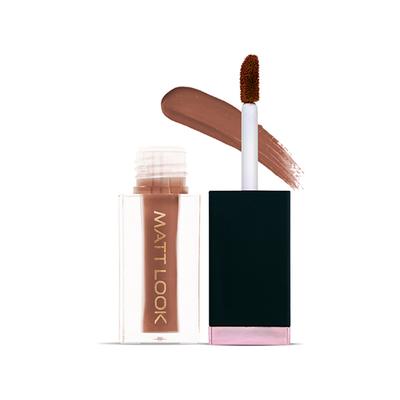 Matt Look Power Stay Matte Liquid Lipstick in 4 Sensational Colors with Transferproof & Nude Spice 10 ml - Liquid Lipsticks