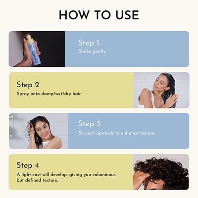 Fix My Curls Ready Set Refresh Spray for Wavy, Curly, Low-Density, Fine Hair Silicone Free and Alcohol Free 100 ml - Hair Sets & Kits