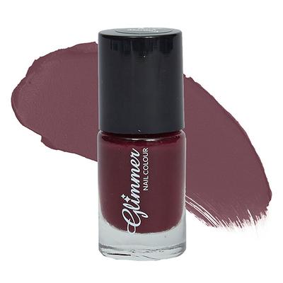 Glimmer Nail Polish Maroon 5 ml - Nail Polish