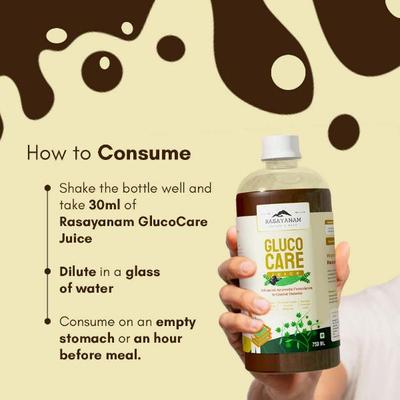 Rasayanam Glucocare Juice 750 ml - Diabetes (Fitness)