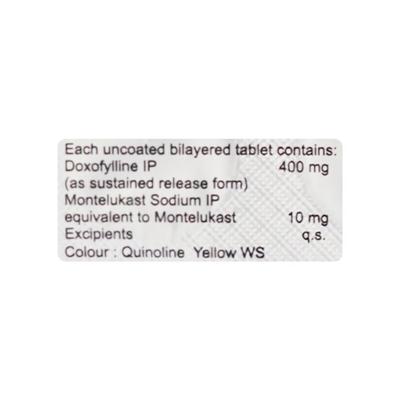 Ventidox M Tablet 10'S - Asthma/COPD-Ast