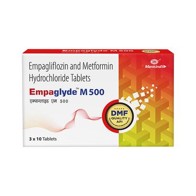 EMPAGLYDE M 500 Tablet 10's - Diabetes-Ant