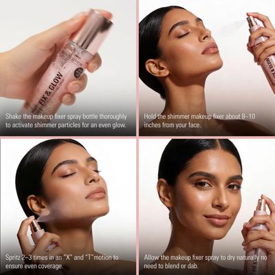 Makeup Revolution Fix & Glow Fixing Spray 100 ml - Setting Spray