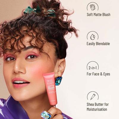 Swiss Beauty Cream It Up Blush - Copper Cheeks 10 gm - Blushes