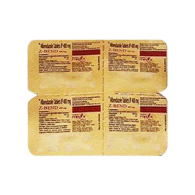 Z BEND 400mg Tablet 1's - Parasitic Worms-Ant