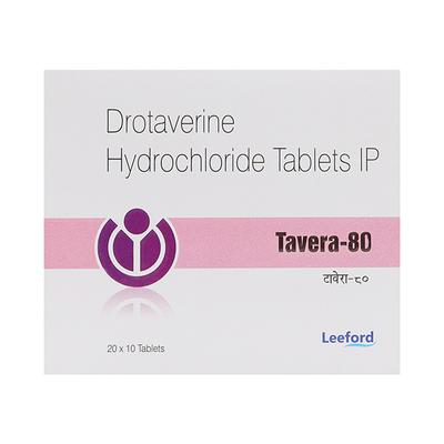 TAVERA 80 Tablet 10's - Muscle Spasm-Ant
