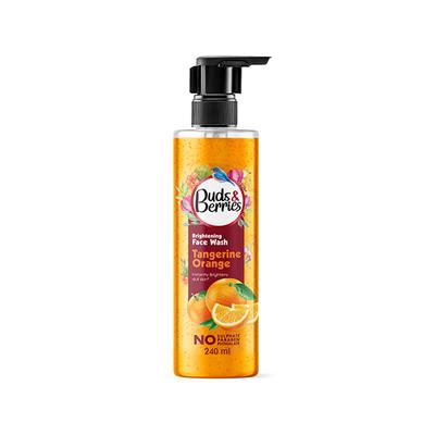 Buds & Berries Tangerine Orange Brightening Face Wash 240 ml - Face Wash & Cleansers