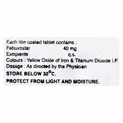 Febugood 40mg Tablet 10'S - Gout