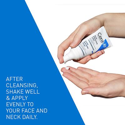 CeraVe AM Facial Moisturising Lotion - Normal to Dry Skin 52 ml - Face Wash & Cleansers
