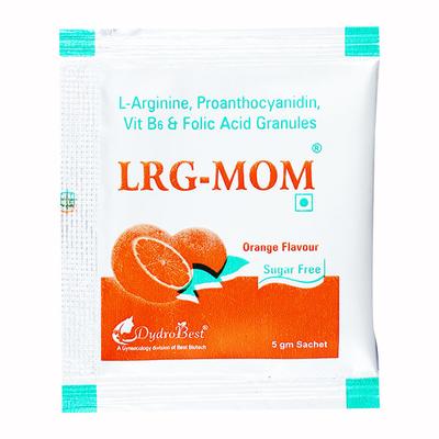 LRG MOM SUGAR FREE ORANGE FLAVOUR Granules 5gm - Supplements-Vam