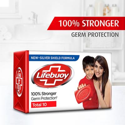 Lifebuoy Total10 Germ Protection Bathing Soap, Combo Offer 1050 gm - Soaps