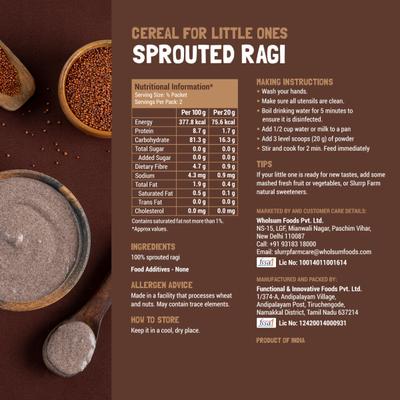 Slurrp Farm Ragi Trial Pack Combo (Pack of 4 x 50g) 200 g - Baby And Infant Supplements