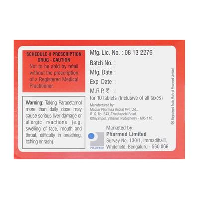 Triactin 8mg Tablet 10'S - Muscle Spasm-Mus