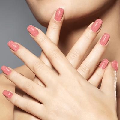 Lakme Glitterati Nail Berry Blush 6 ml - Nail Polish