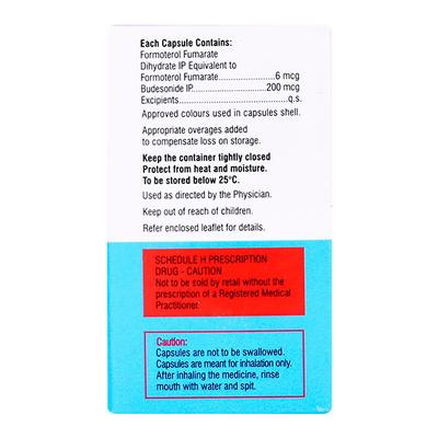 PULMOSMART 200 Capsule 30's - Asthma/COPD-Ast