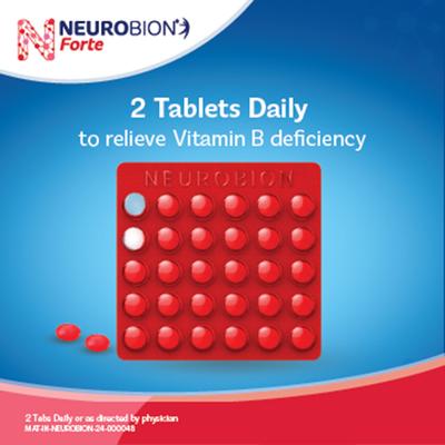 Neurobion Forte Tablet 10'S - Supplements-Vam