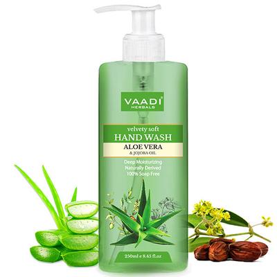 Velvety Soft Aloe Vera & Jojoba Oil Hand Wash 250 ml - Hand Wash & Soaps