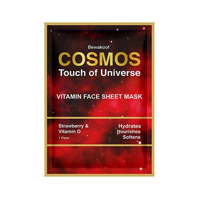 Cosmos by Bewakoof Magic Vitamin Face Sheet With Strawberry & Vitamin D 25 gm - Sheet Masks