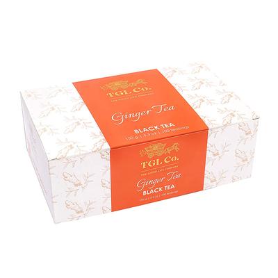 TGL Co. Black Tea Bag - Ginger 100's - Herbal/Green Teas