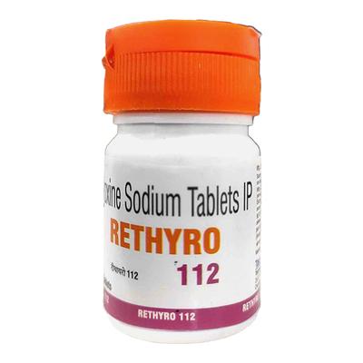 RETHYRO 112 Tablet 120's - Hypothyroidism