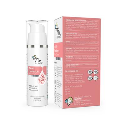 Fixderma 2% Salicylic Acid Serum for Anti Acne Treatment with 5% Azelaic Acid and 4% Mandelic 30 gm - Face Serum