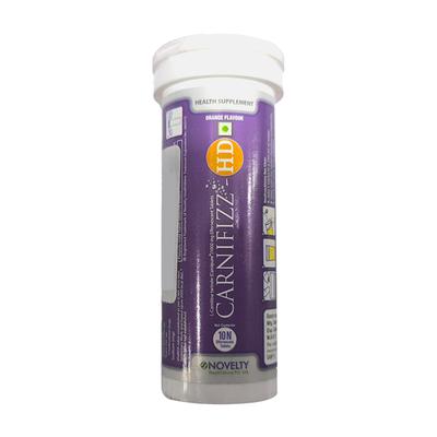 CARNIFIZZ HD ORANGE FLAVOUR Effervescent Tablet 10's - Supplements-Sup