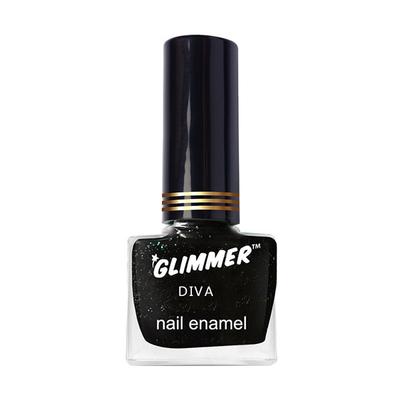 GL -9 ml 130BBLACK GLIMMER 9 ml - Nail Polish