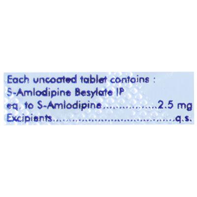 AMLOPRIDE S 2.5 Tablet 10's - Hypertension-Cal
