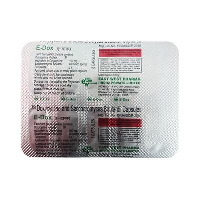 Edox Capsule 8'S - Bacterial Infections-Tet