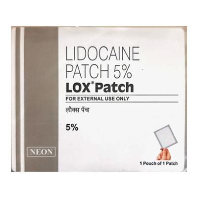 LOX 5% Patch 1's - Anaesthesia - Local-Ana