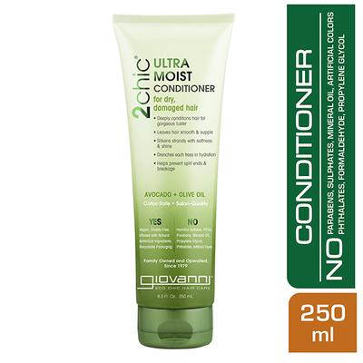 Giovanni Organic 2Chic Olive Oil & Avocado Ultra-Moist Conditioner 250 ml - Conditioners