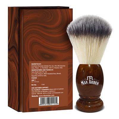 Man Arden Premium Shaving Brush - Uniquely Handcrafted, Exfoliating Action 1's - Shaving Brushes