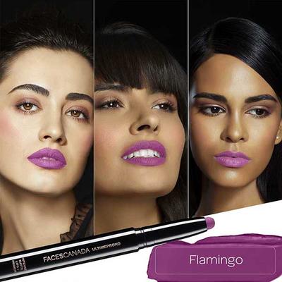 Faces Canada Ultime Pro Hd Intense Matte Lips + Primer Flamingo 23 1.4 Gm - Lip Crayons