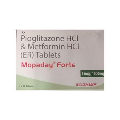 MOPADAY FORTE Tablet 10's - Diabetes-Ant