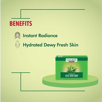 Nature's Essence Hydrating Aloe Vera Soap For Bath 3's - Soaps