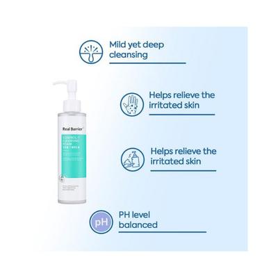 Real Barrier Control T Cleansing Foam 180 ml - Face Wash & Cleansers