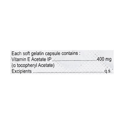NE 400 Soft Gelatin Capsule 15's - Supplements-Vit